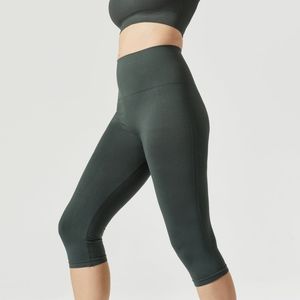 BLANQI Hipster Support Crop Leggings - Forest Night / Medium